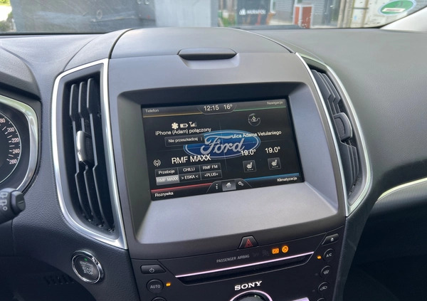 Ford S-Max cena 66500 przebieg: 89090, rok produkcji 2016 z Kraków małe 172